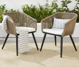 Pair of Garden Armchairs