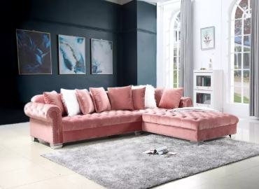 Pink Sofa Set