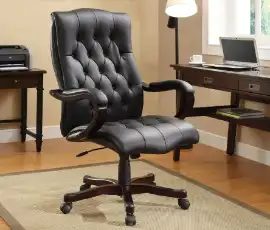 Black Caressoft Chair