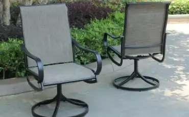 2 Pieces Patio Dining Chairs