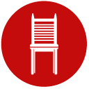 Ladder Black Chair
