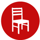 Slat Black Chair