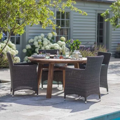 Rattan Garden Dining Chairs