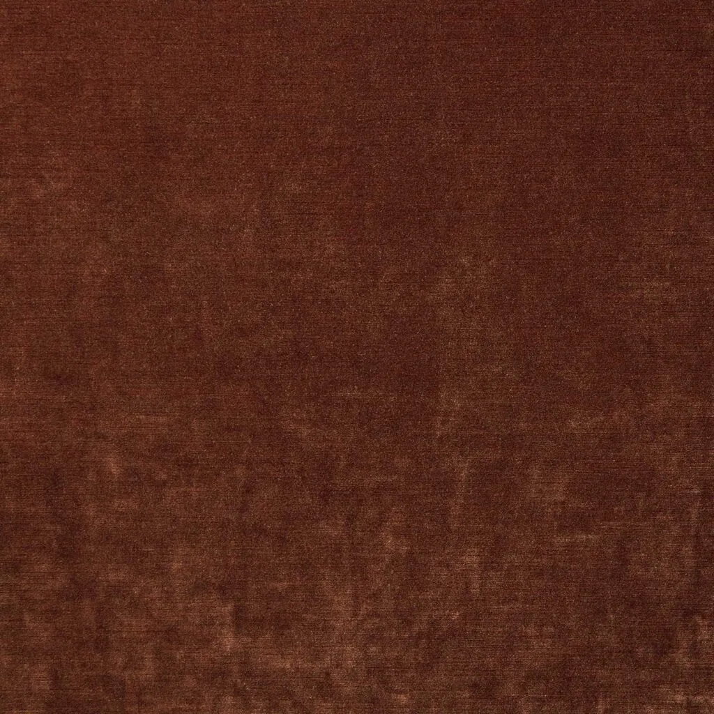 Cosmos Velvet II Russet Upholstery Fabric