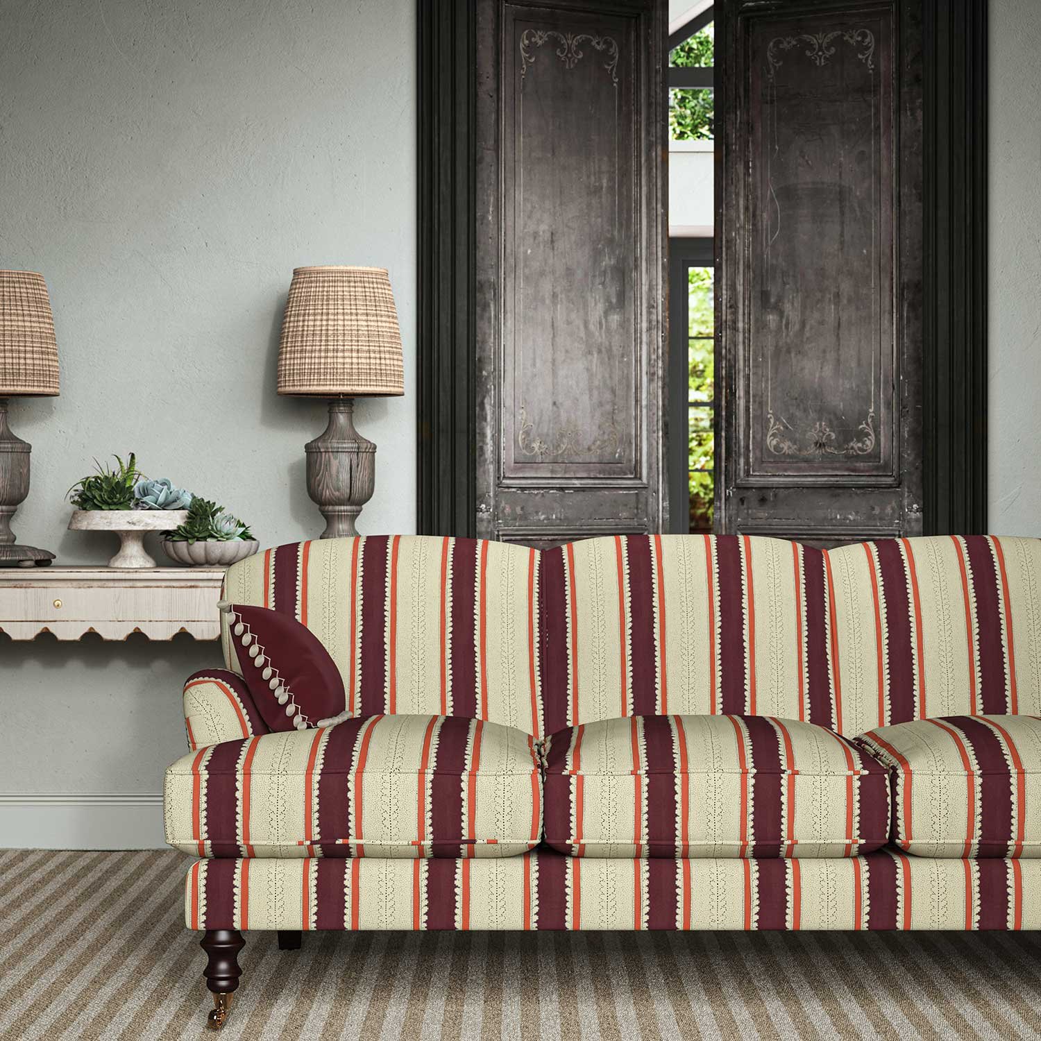 Dimity_Stripe_007_Victoria_Plum_4_Sofa_Linwood