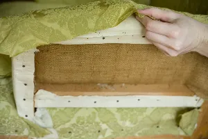 Remove Old Fabric & Foam