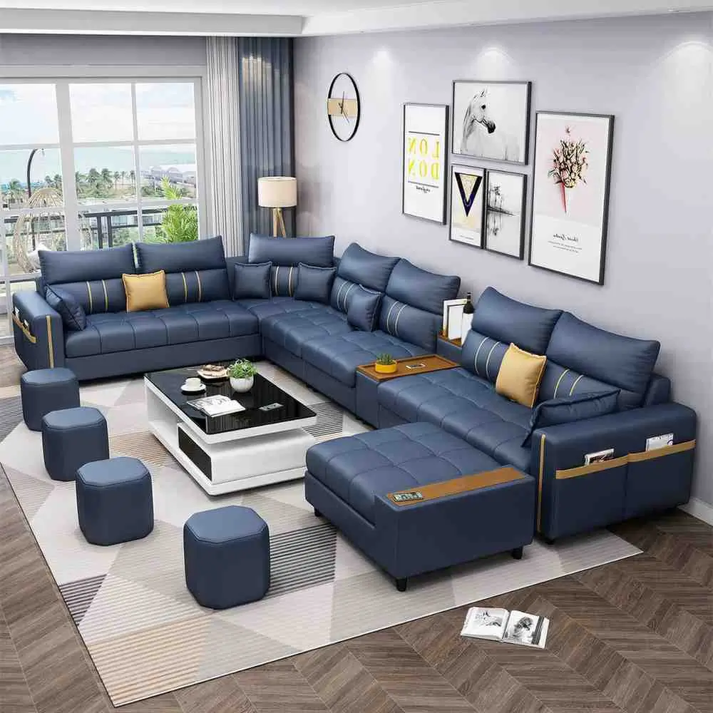 Leather Majlis Seating